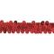 Flitrový elastický prámik červený, 20mm