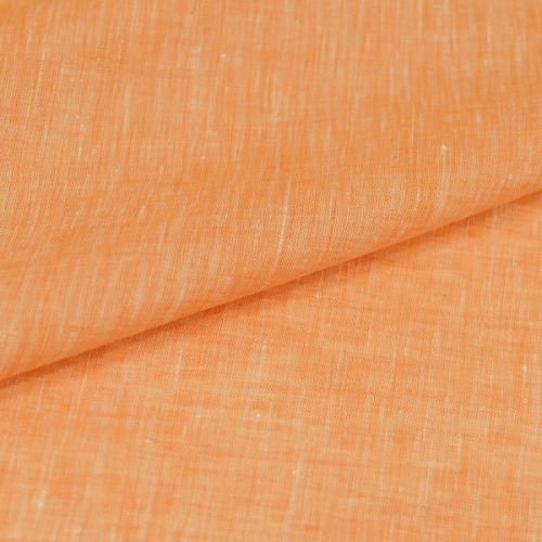 Ľan 22825, oranžová melanž, š.145