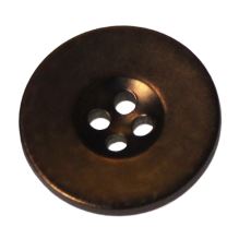 Knoflík bronzový K24-6, průměr 15 mm. (2)