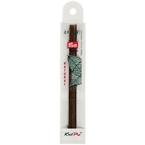 Ponožkové ihlice 223120 Prym Natural 15 cm, veľkosť 2,0