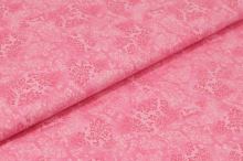 Bavlnené plátno svetlo ružové, vetvičky, š.140