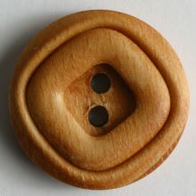 Knoflík dřevěný 221196, 15mm