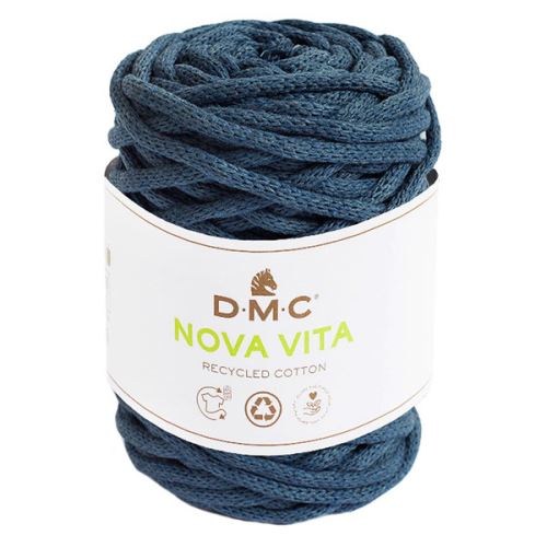 Priadza NOVA VITA 250g, šedomodrá - odtieň 076