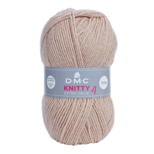 Priadza KNITTY 4 100g, béžová - odtieň 964