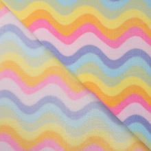 Fleece barevné vlnky, š.145 (1)