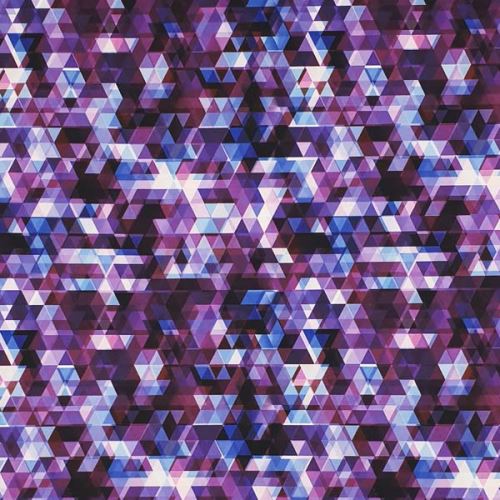 Softshell 22509, fialové trojúhelníky, š.145