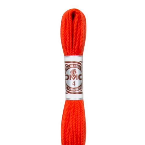 Priadza SOFT COTTON, oranžovočervená - odtieň 2900