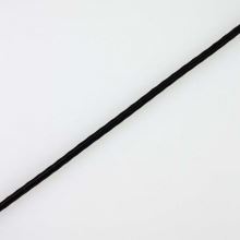 Pruženka klobouková černá, šíře 2mm