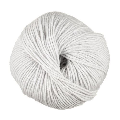 Priadza WOOLLY 50g, svetlo šedá - odtieň 121