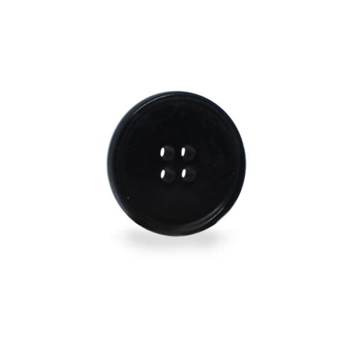 Knoflík 20mm, tmavě šedý, lesklý