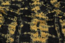 Úplet žluto-hnědá batika š.150