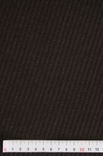 Kabátovina hnedá, diagonálny vzor, š.150
