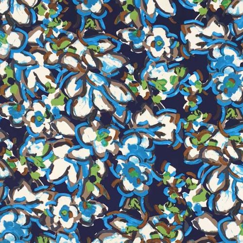 Šatovka modrá, barevné květy, 145