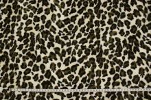 Kožušina leopard, hnedo-čierny vzor, š.150
