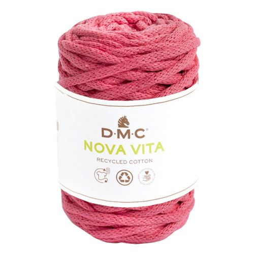 Priadza NOVA VITA 250g, tmavo ružová - odtieň 043