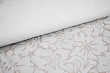 Krajka ivory 057, květinový motiv, š.145 (3)