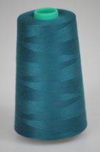 Nit KORALLI polyesterová 120, 5000Y, odstín 5755, modrá-zelená