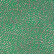 Úplet zelený, biele drobné ovály, š.150