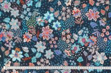 Šatovka modrá, barevné květy a listy, š.135
