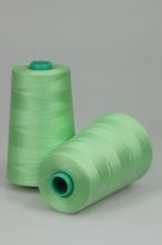 Nit KORALLI polyesterová 120, 5000Y, odstín 6130, zelená
