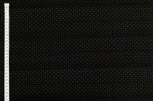 Košeľovina 07752 čierna, drobný vzor, pruhy š.145