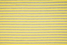 Úplet žebrový, žluto-šedý proužek, 180g/m, š.145
