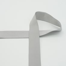 Pruženka saténová šedá, 30 mm