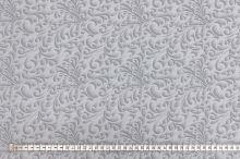Dekorační látka šedá s teflonovou úpravou, zámecký vzor, š.150