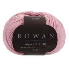 Priadza ROWAN Alpaca Soft DK 50g, púdruvo ružová - odtieň 225