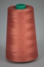 Nit KORALLI polyesterová 120, 5000Y, odstín 2320, oranžová-růžová