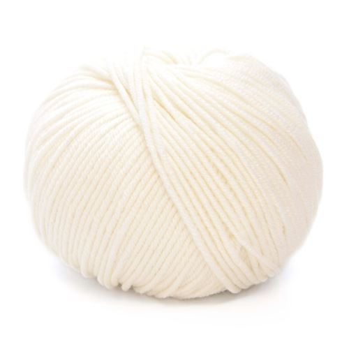 Priadza HOLLIE 50g, smotanová - odtieň 005