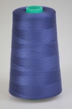 Nit KORALLI polyesterová 120, 5000Y, odstín 5580, fialová-modrá