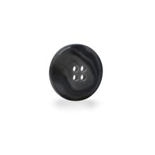 Knoflík 20mm, šedý s černým mramorováním, matný (1)