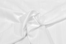 Bavlnená látka 09937 biela, tkané pruhy, š.135