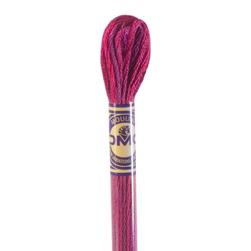 Priadza COLOR VARIATIONS, vínová melange - odtieň 4210