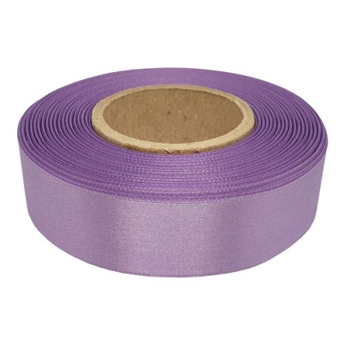 Stuha atlasová fialová, šírka 24mm