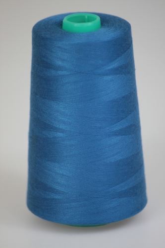 Nit KORALLI polyesterová 120, 5000Y, odstín 5760, modrá