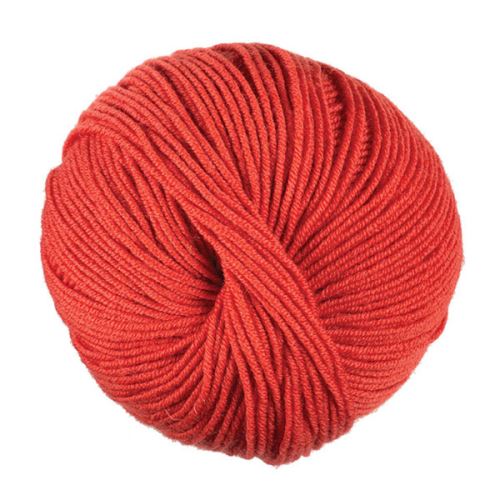 Priadza WOOLLY 50g, tmavo oranžová - odtieň 051