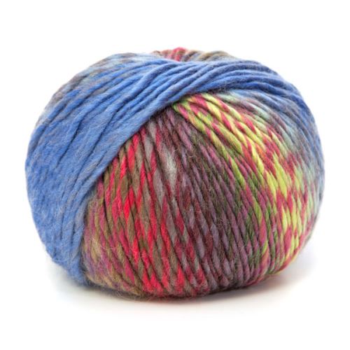 Priadza SHINE 100g, farebný mix - odtieň 0132
